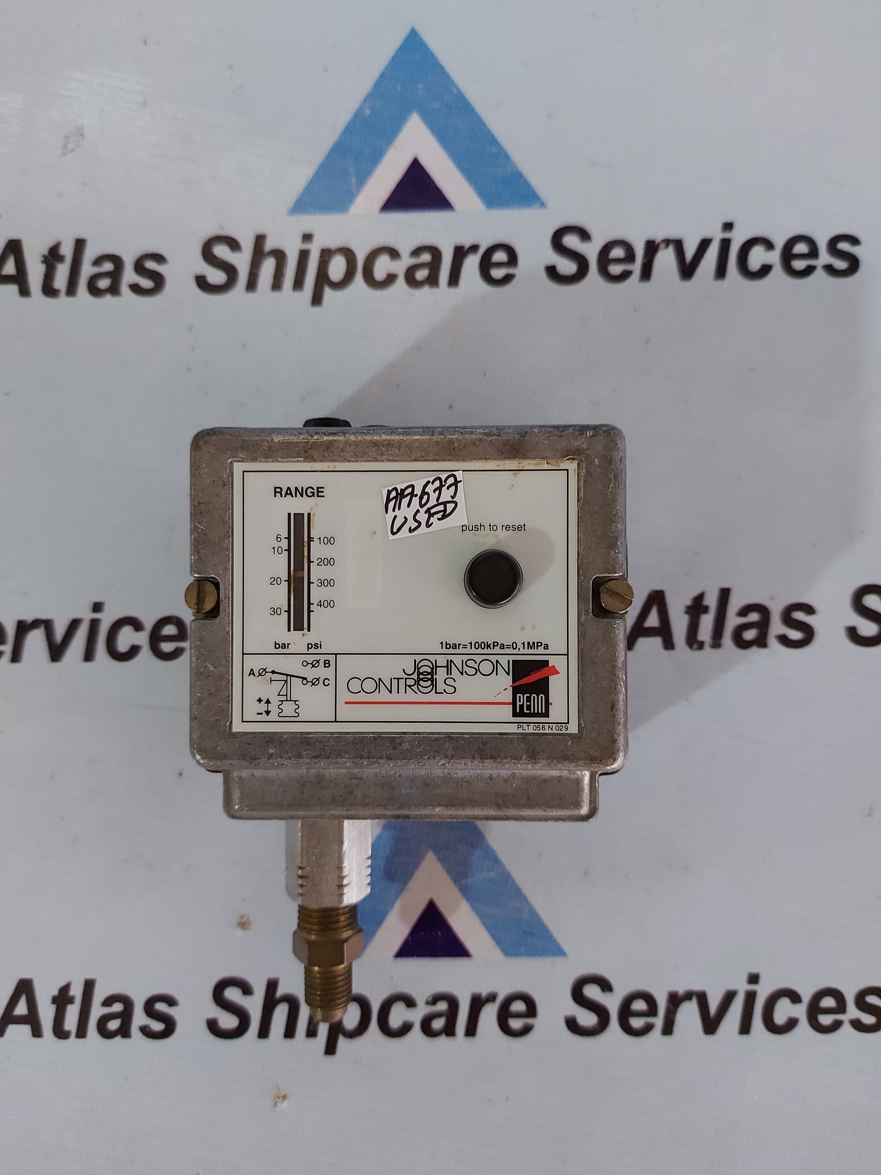 JOHNSON CONTROLS P77BEA-9750 PRESSURE SWITCH